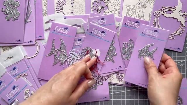 Ножи для вырубки и чипборд Fantasy / Обзор дизайнерской посылки / #dies_Fantasy смотреть онлайн