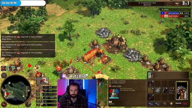 OP Lakota Teepee Defense | Age of Empires III Definitive Edition смотреть онлайн