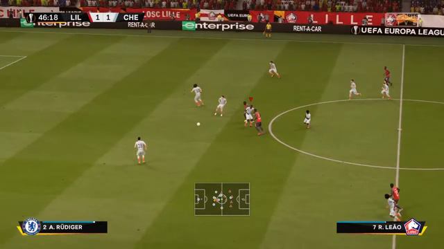 Lille 1-2 Chelsea смотреть онлайн