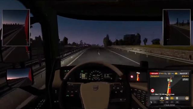 PENGIRIMAN MOTORCYCLES 15 TON TRUCK VOLVO FH SLEEPER 420 HP Euro Truck Simulator 2 # 32 x264 смотреть онлайн