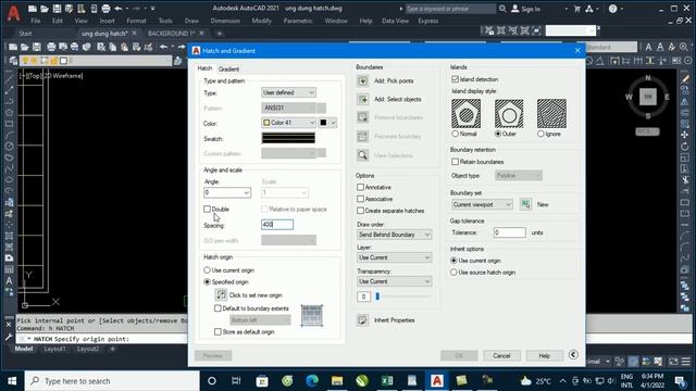 Những ứng dụng tuyệt vời của lệnh Hatch trong AutoCAD смотреть онлайн