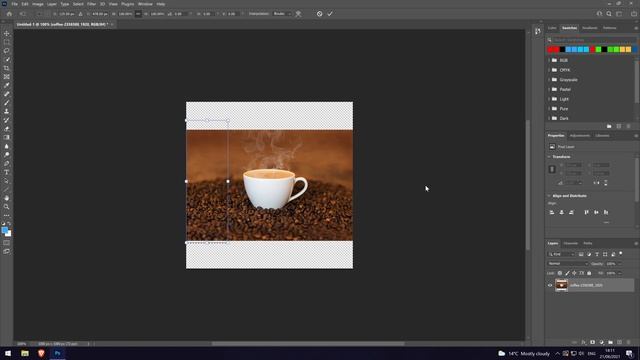 How to Rotate a Selection in Photoshop (& Transform) смотреть онлайн