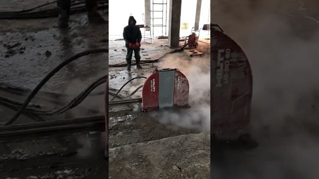 Алмазная резка бетона ТПУ смотреть онлайн