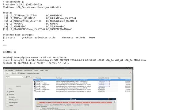 Unix & Linux: libpng warning: Incompatible libpng version in application and library смотреть онлайн
