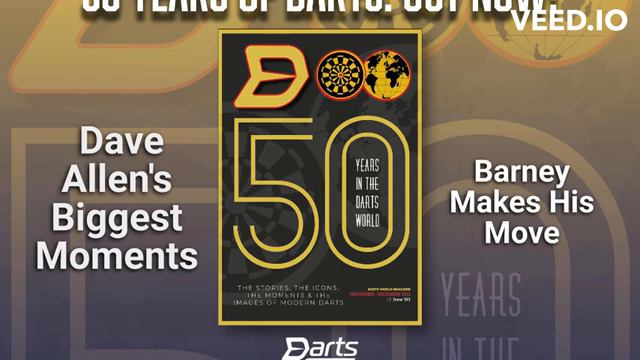 PDC Media Maestro Dave Allen outlines the importance of Darts World Magazine in its 50th Year смотреть онлайн