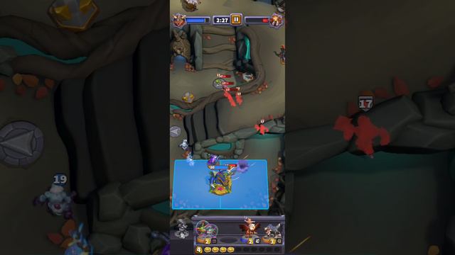 Warcraft Rumble - Lunaclaw HEROIC MODE - Beast Build Gameplay смотреть онлайн