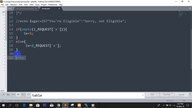 PHP Beginning to Advance Part-13: PHP Ternary and Null Coalescing Operator смотреть онлайн
