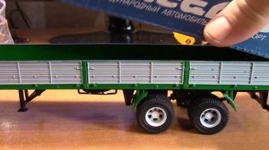 Сборка модели тягача МАЗ 5432 с п/п МАЗ 93971 AVD models