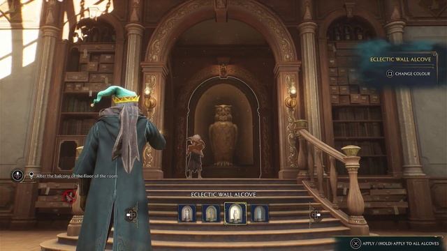 Alter the balcony or the floor of the room Hogwarts Legacy смотреть онлайн