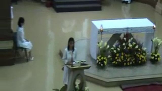 USTHS Responsorial psalm 8 & 9 Celina and Carmina смотреть онлайн