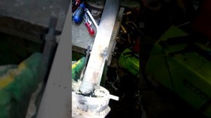 Дожигатель печи на отработке