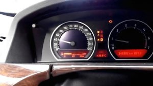 BMW 745 кузовe 65 ошибки на панели проблемы с коробкой при установке шин разных по высоте.