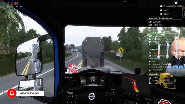 Euro Truck Simulator 2-Mapa Eldorado Pro so no sossego #rumo 1000 inscrito смотреть онлайн