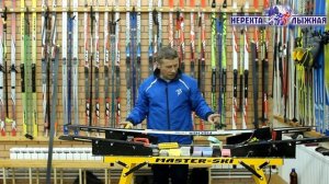 Нанесение парафина на беговые лыжи