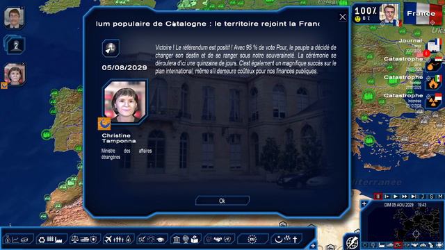 LA FRANCE ACHETE LA CATALOGNE ! (Geopolitical Simulator 4: Power & Revolution 2023 FR) #36 смотреть онлайн