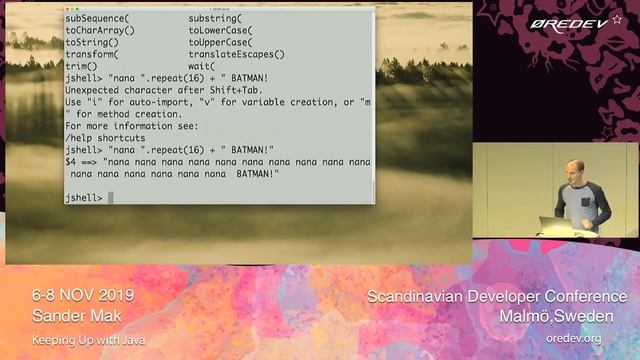 Sander Mak — Keeping Up With Java | Øredev 2019 смотреть онлайн