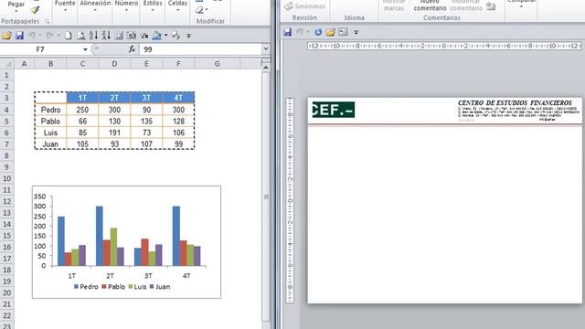 Vincular Excel con PowerPoint ( gráfico y datos ) смотреть онлайн