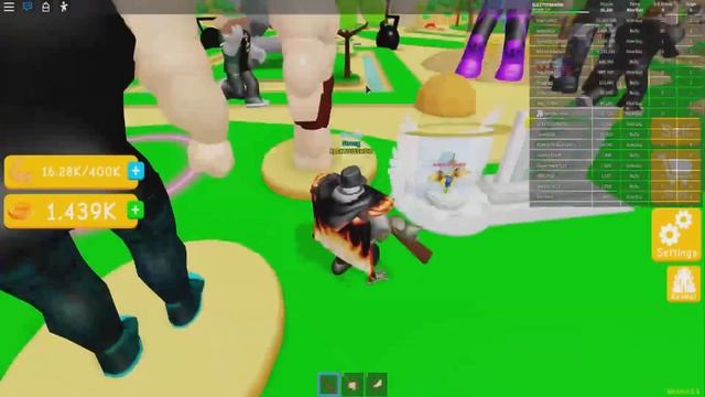 РОБЛОКС Lifting simulator Поднимаем и Качаем! Качалка в Roblox смотреть онлайн