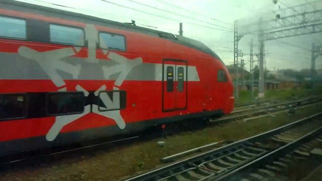 "Аэроэкспресс" ЭШ2-002 Москва Павелецкая Аэропорт Домодедово смотреть онлайн