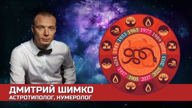 Гороскоп Змея -2021. Астротиполог, Нумеролог - Дмитрий Шимко смотреть онлайн