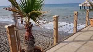 Пляж"Saphir hotel&villas"5☆ Турция,Конаклы.