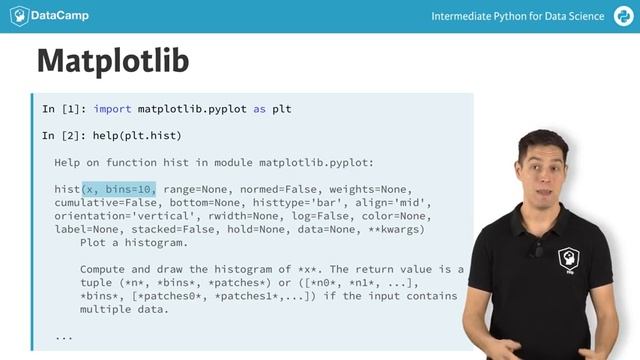 Python Tutorial : Histograms with python matplotlib смотреть онлайн