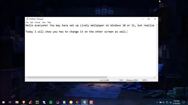 How to Make LIVELY WALLPAPER Display on Multiple Monitors смотреть онлайн
