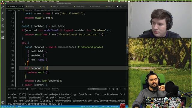 Part 2 - Building a Twitch Bot with tmi.js maintainer Alca - Node.js / Express / tmi.js / Vue.js смотреть онлайн
