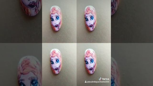 Модные идеи дизайна ногтей / рисунки на типсах / идеи дизайна / ногти /маникюр смотреть онлайн