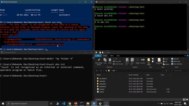 How To Use Terminal | Git Bash vs PowerShell vs Command Prompt Comparison | Terminal Tutorial смотреть онлайн