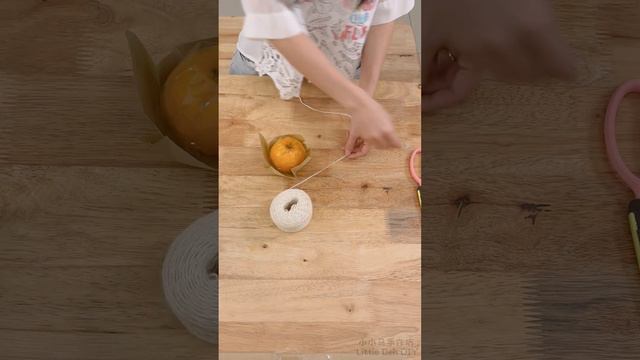 LUNA New Year's Good Fortune Orange DIY | DIY | littlebeh X diy смотреть онлайн