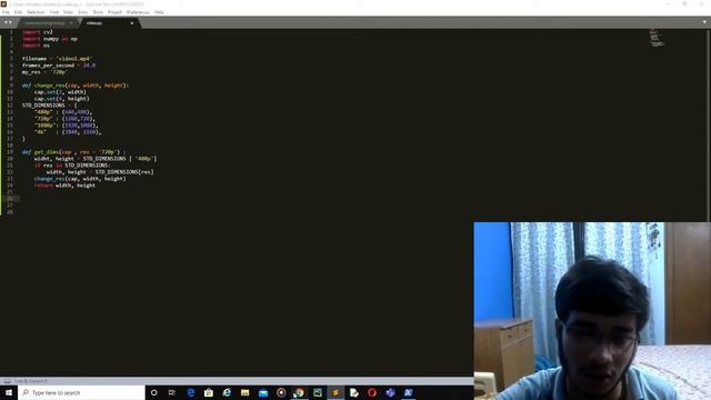 #3 VIDEO MAKING USING OPEN CV AND PYTHON смотреть онлайн