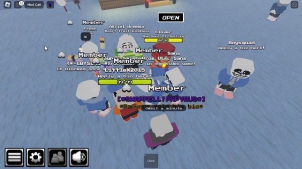 UNDERTALE RP CROSSING TIMELINES: DANCE PARTY