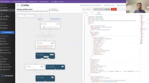 Workflow Management and Debugging using Orkes Conductor UI