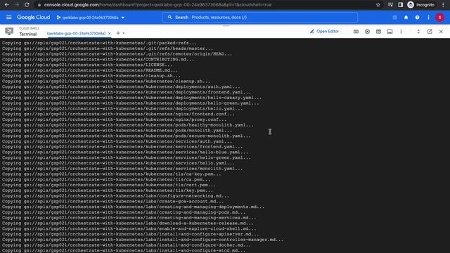 Orchestrating the Cloud with Kubernetes || #qwiklabs || #GSP021 смотреть онлайн