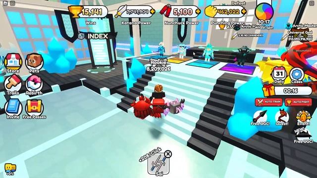 Got Best Event Pet In Ninja Fighting Simulator Roblox! смотреть онлайн