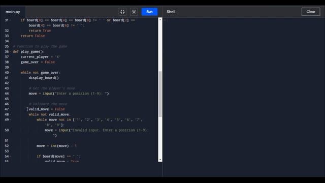 Python Tic Tac Toe: Mastering the Classic Game with Code! | codewithbv смотреть онлайн