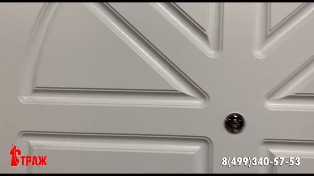 Дверь в квартиру с МДФ отделкой белого цвета смотреть онлайн