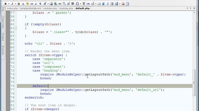 Joomla создание шаблона Урок 5 смотреть онлайн