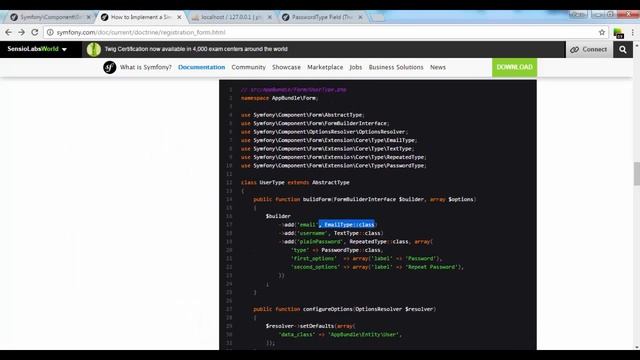 Symfony 3 - 53 - Formulario de registro de usuarios. Formulario смотреть онлайн