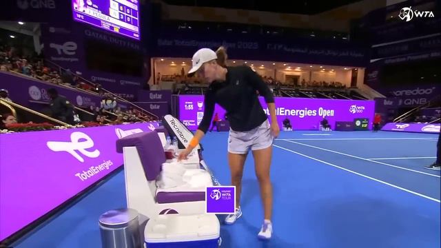Iga Swiatek Vs. Jessica Pegula | 2023 Doha Final | WTA Match Highlights