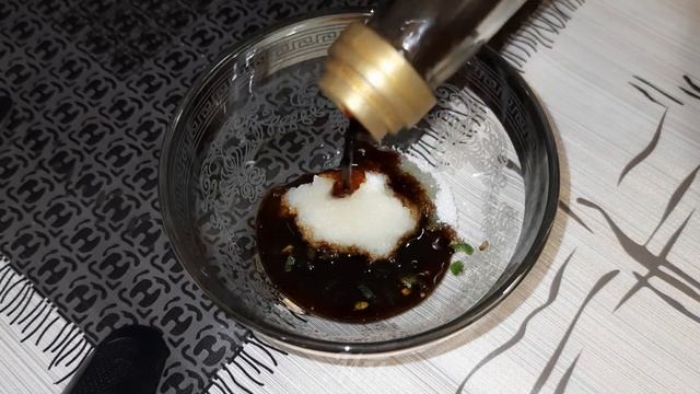 Азиатский салат из проростков фасоли 