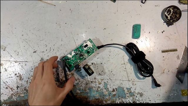 Ремонт блока питания от ноутбука ACER PA-1650-02 после прогара, это просто смотреть онлайн