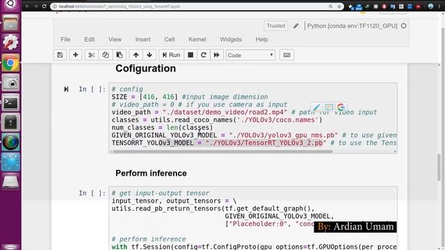06 Optimizing YOLO version 3 Model using TensorRT with 1.5x Faster Inference Time смотреть онлайн
