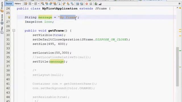 JAVA SWING GUI - LOGIN APPLICATION - PART 3 смотреть онлайн