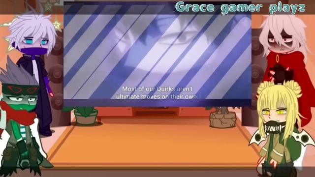 Villain React To Izuku Midoriya/ Deku || MHA/BNHA || Grace Gamer Playz смотреть онлайн