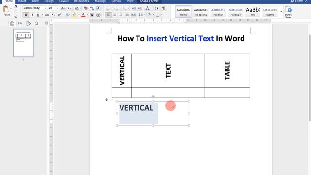 How To Insert Vertical Text In Word (Microsoft ) смотреть онлайн