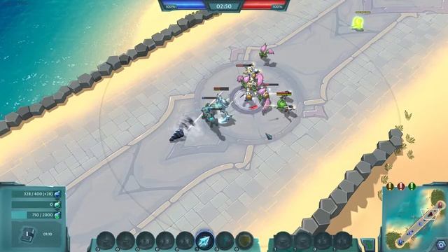 PvP 2x2: Каменная колода против золотой [Rise of Legions #57] смотреть онлайн