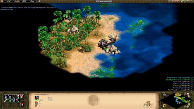 Age of Empires II: The Forgotten Empires | El Dorado Campaign | Mission 2: The Split | Hard (1 of 2 смотреть онлайн