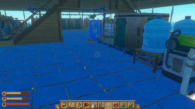 Разные улучшения, покраска основы ❄ Raft ❄ №68 смотреть онлайн